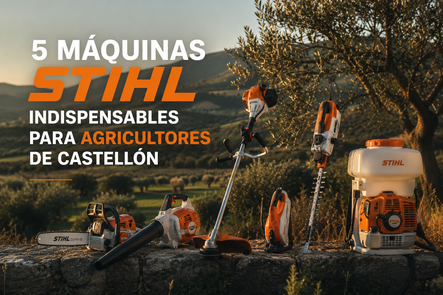 5 Máquinas STIHL